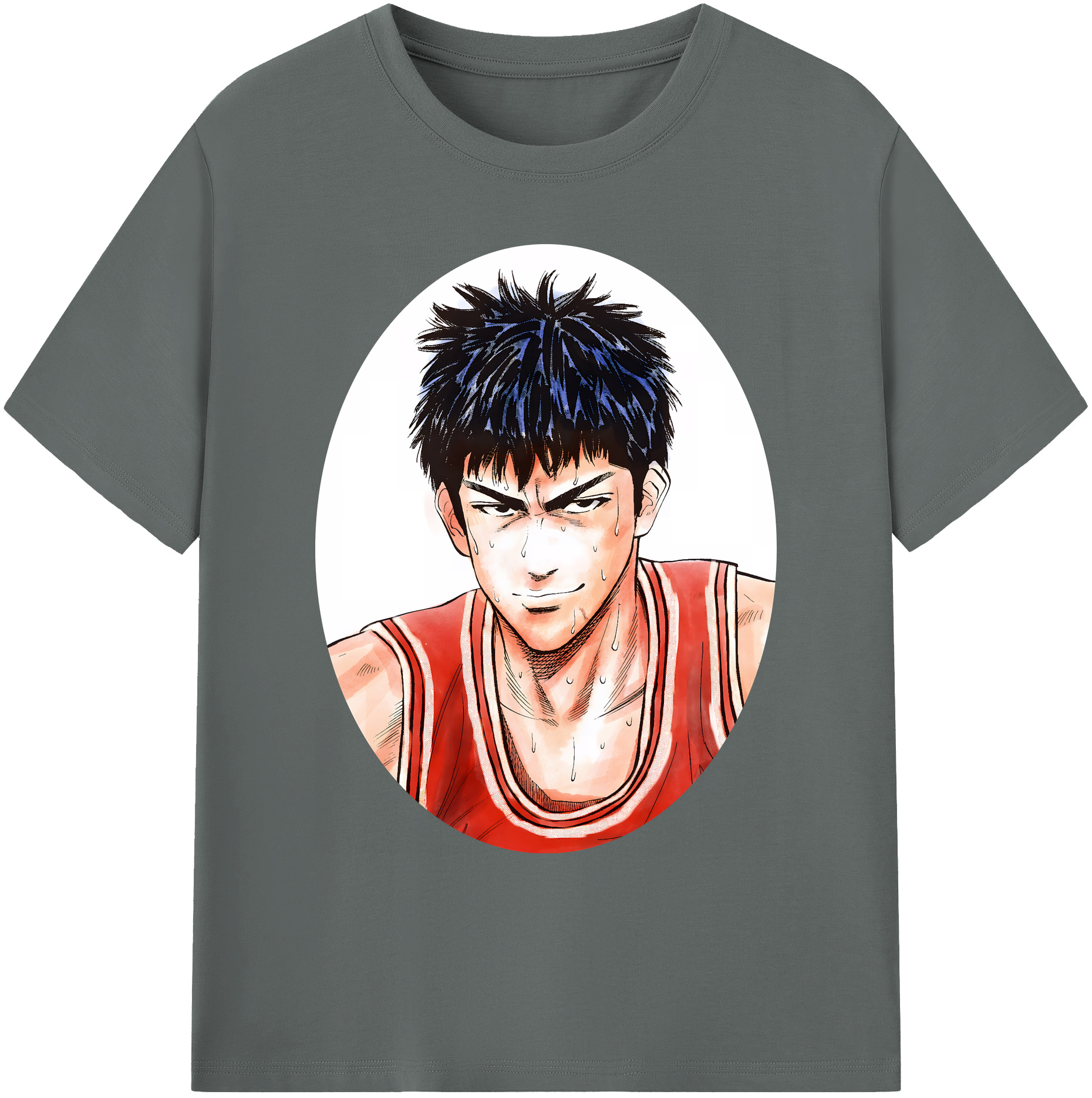 （画像用） SLAM DUNK／スラムダンク 綿100％ メンズ半袖Tシャツ｜肌触りやわらか＆通気性